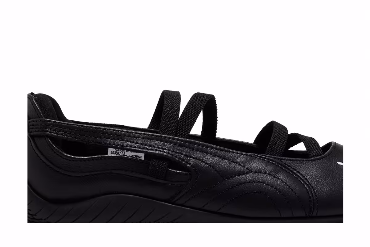 Puma Women's Speedcat Ballet Leather Black, view 3