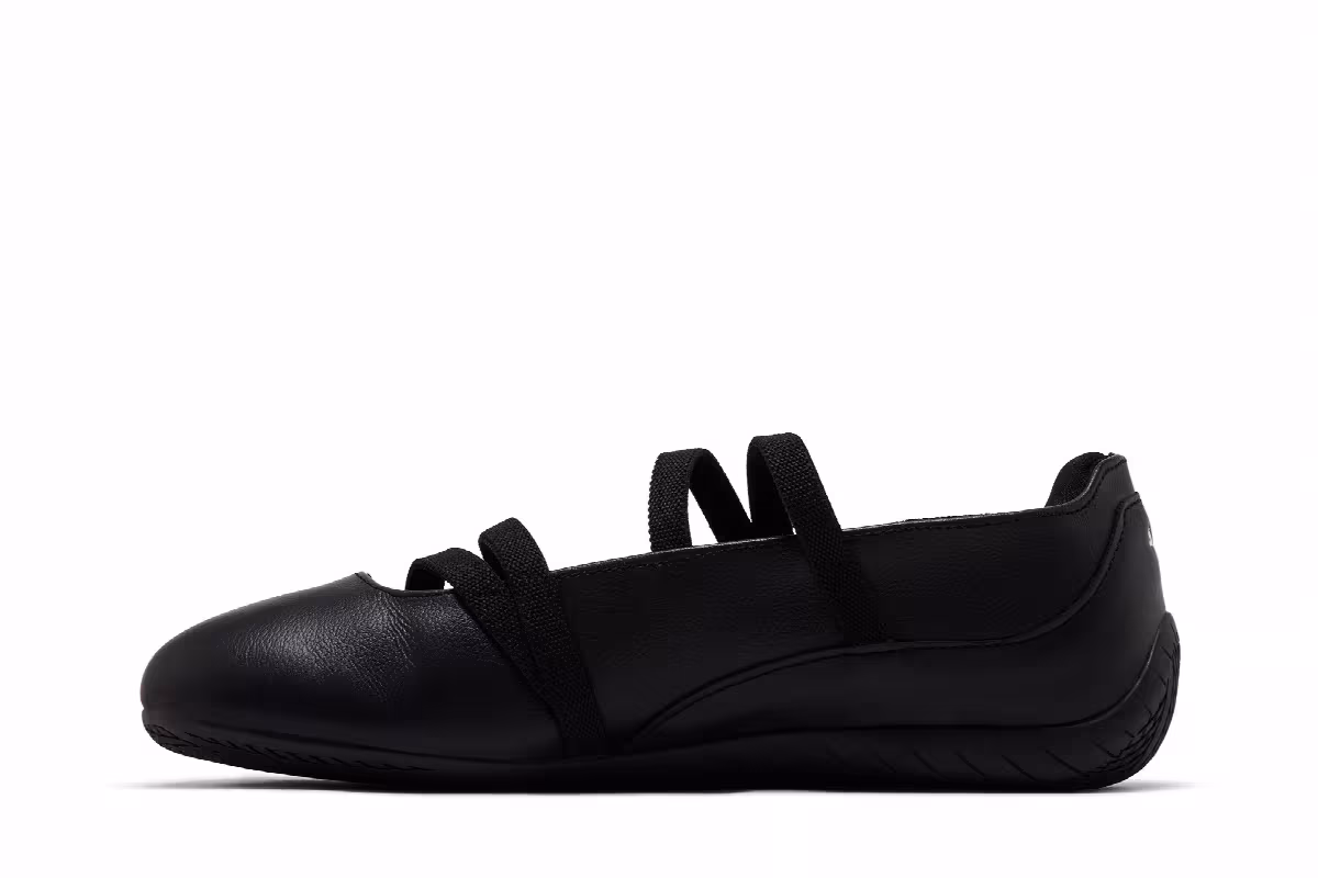 Puma Women's Speedcat Ballet Leather Black, view 4