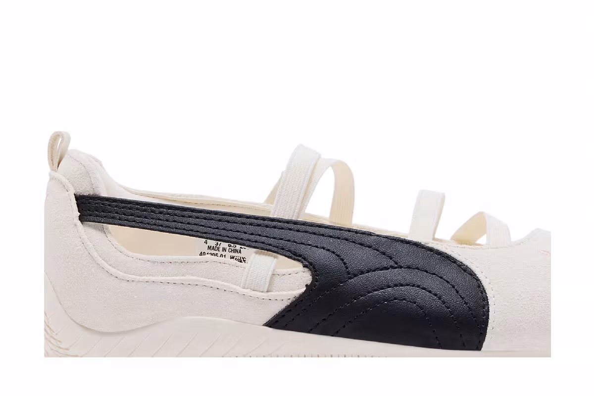Rosé x Puma Women's Speedcat Ballet SD White Black Frosty Pink, view 3