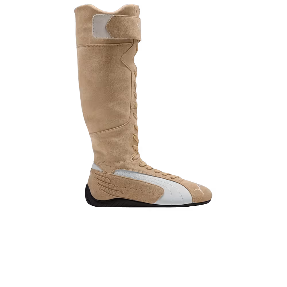 Puma Women's Speedcat Boot Light Sand Frosted Ivory