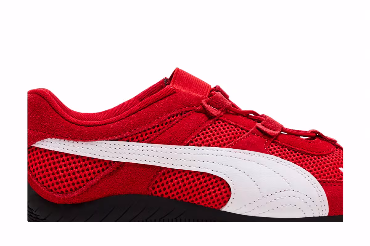 Puma Women's Speedcat Go For All Time Red White, view 3