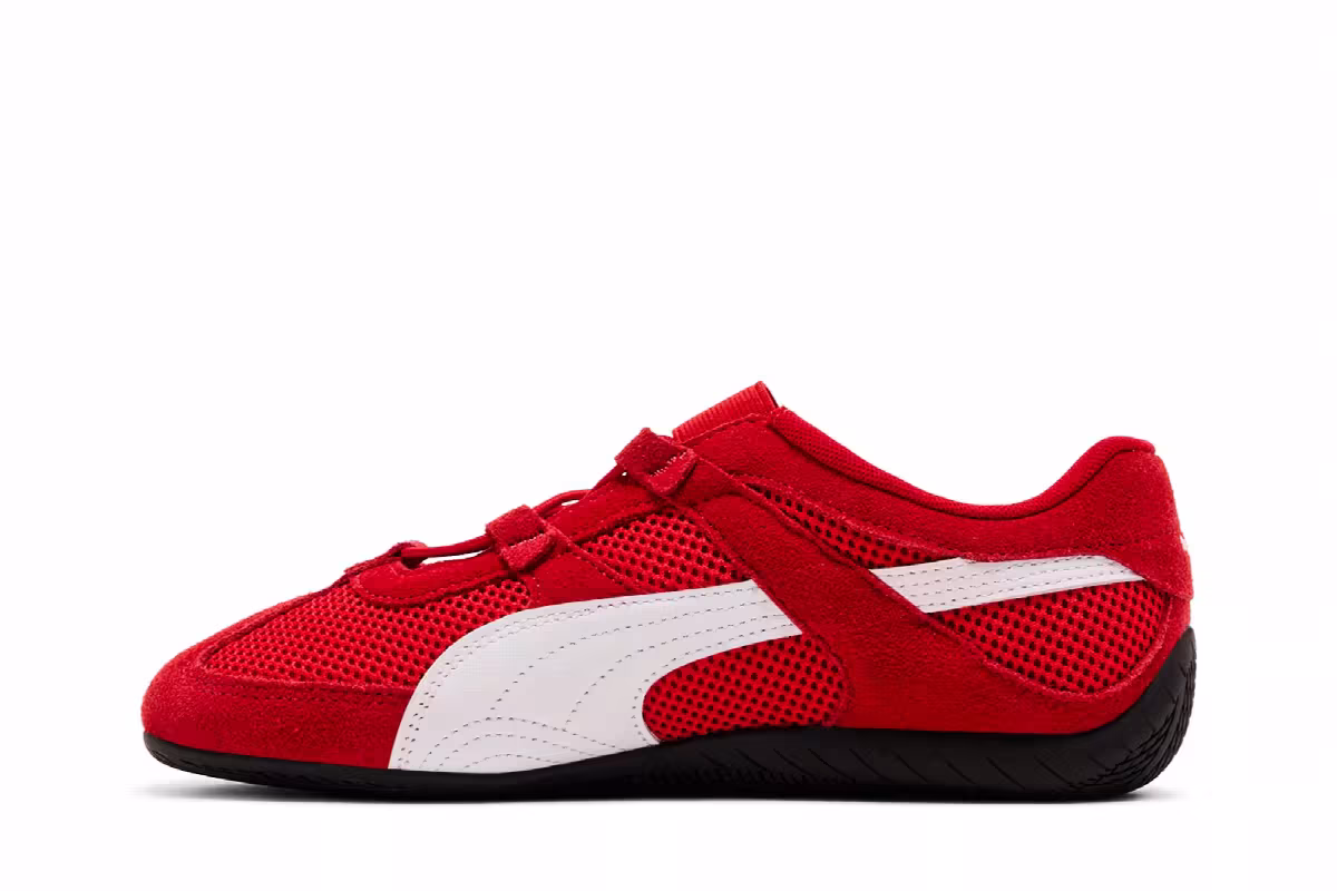 Puma Women's Speedcat Go For All Time Red White, view 4