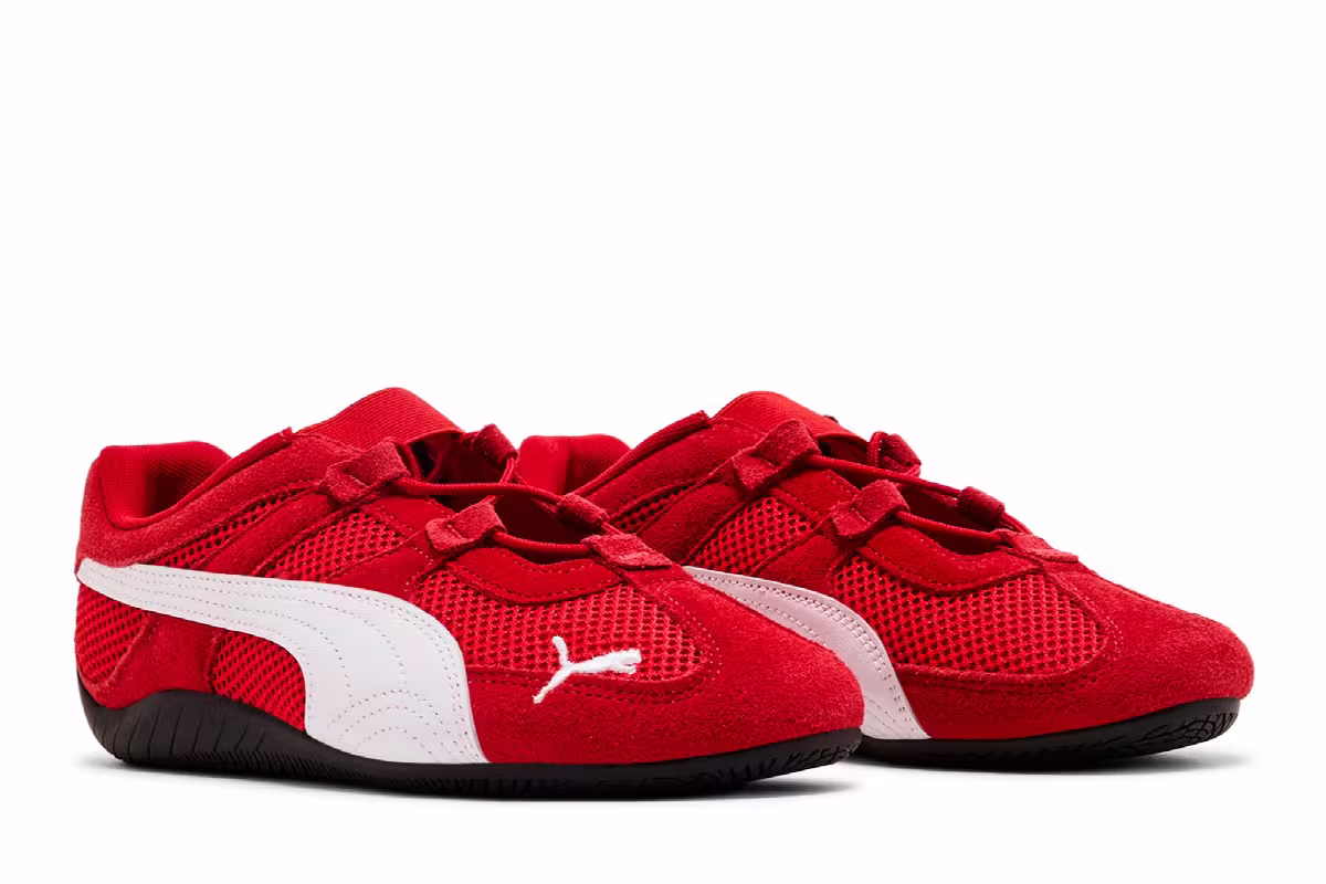 Puma Women's Speedcat Go For All Time Red White, view 9