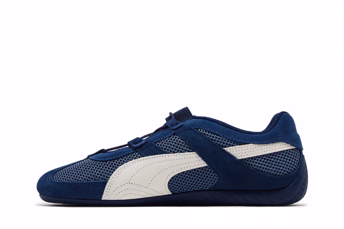 Puma Women's Speedcat Go Persian Blue Warm White, view 4