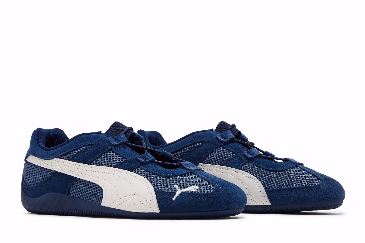 Puma Women's Speedcat Go Persian Blue Warm White, view 9