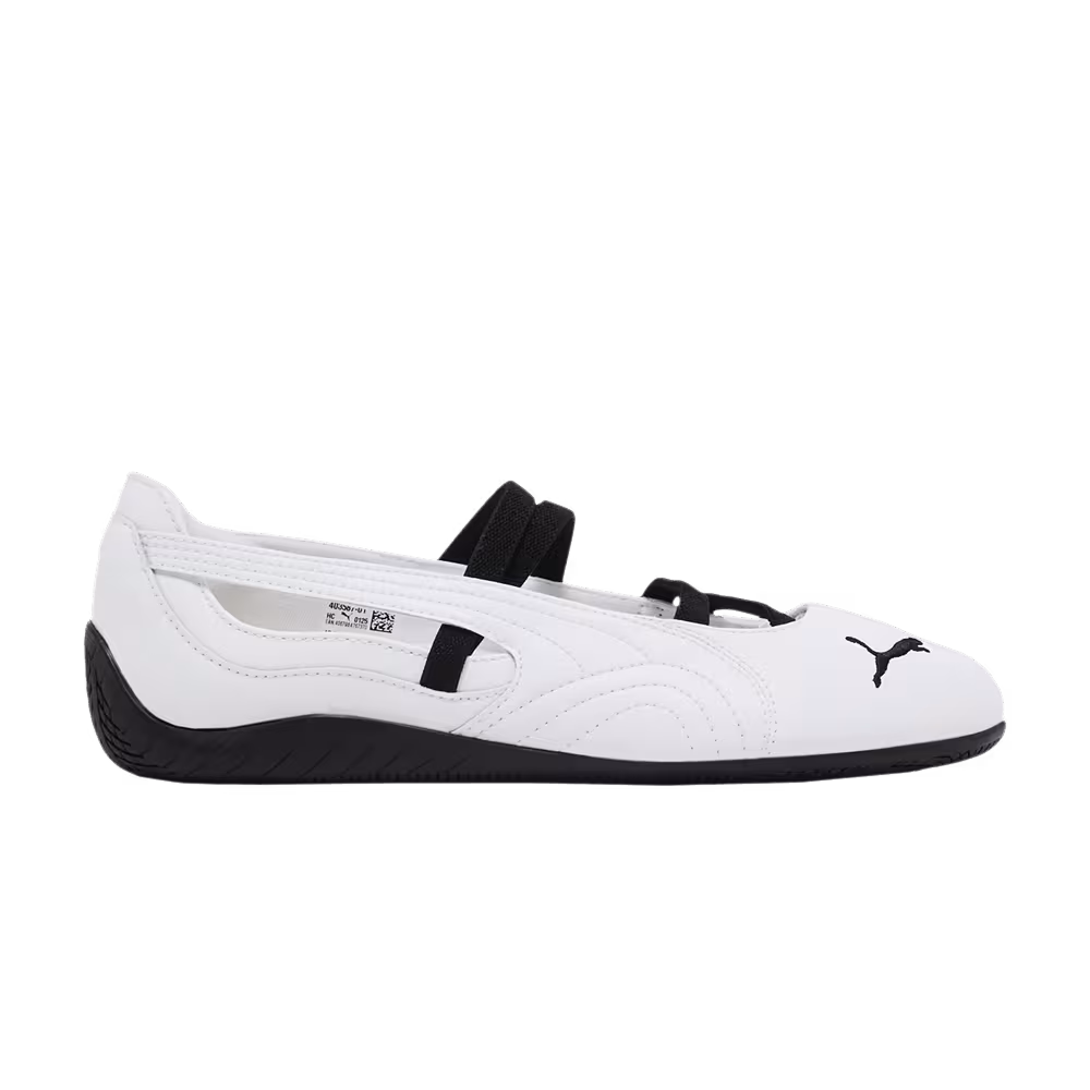 Puma Women's Speedcat Ballet Leather White Black