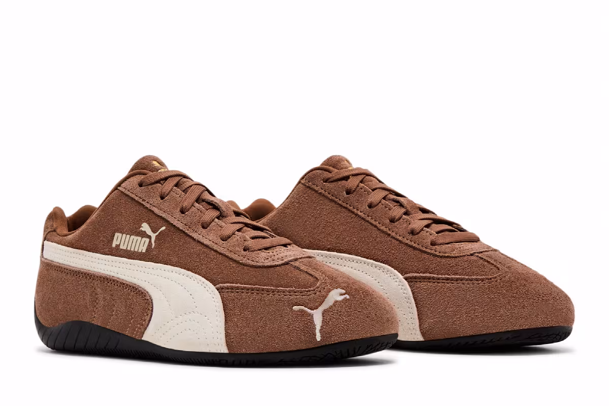 Puma Women's Speedcat OG Haute Coffee Frosted Ivory, view 9