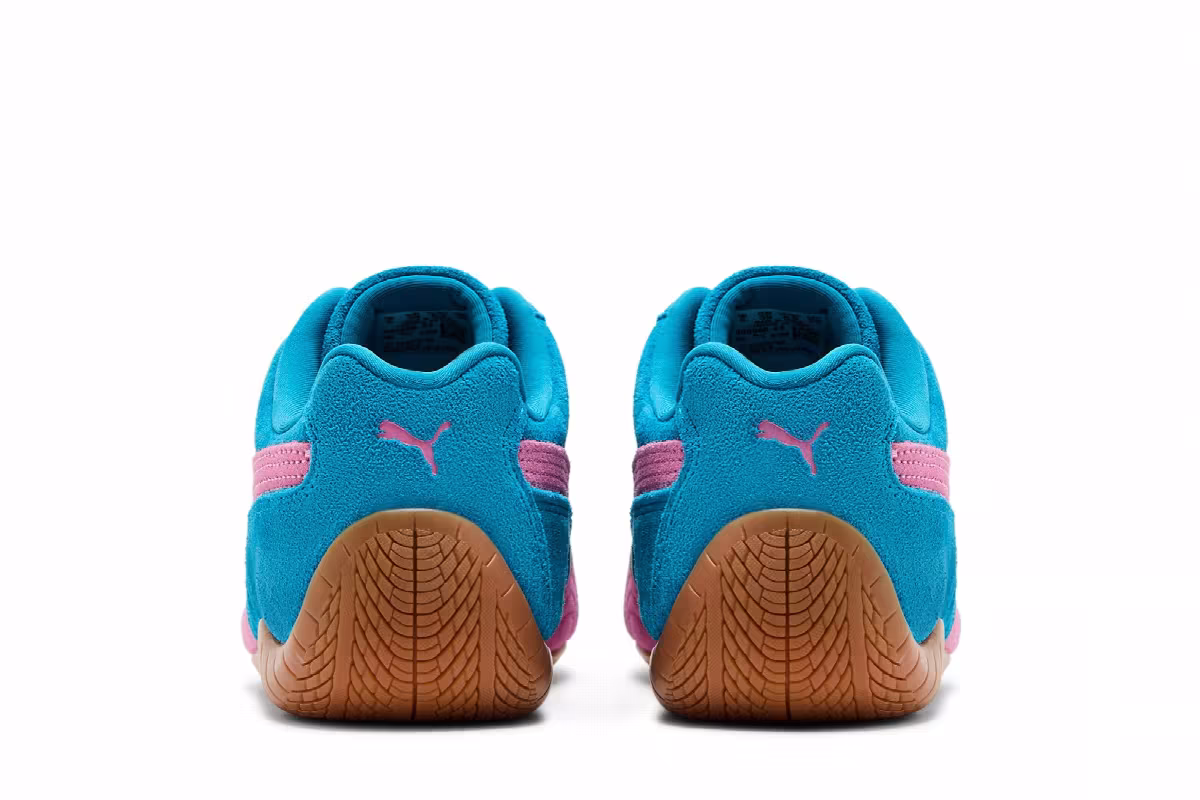 Puma Women's Speedcat OG Tropical Blue Poised Pink, view 7