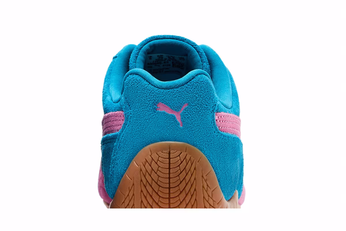 Puma Women's Speedcat OG Tropical Blue Poised Pink, view 8