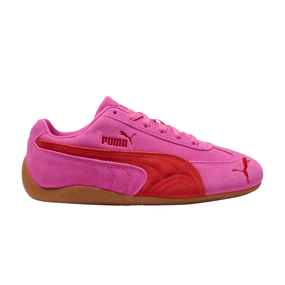 Puma Women's Speedcat OG Pink Pixel Glowing Red