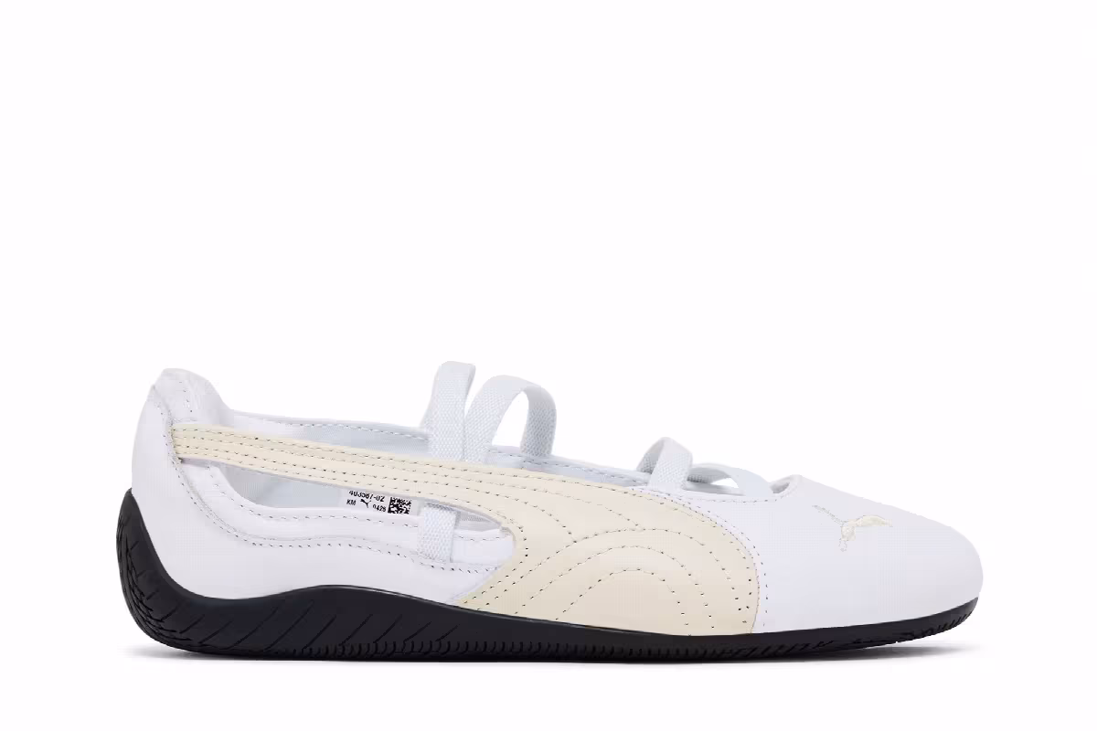 Puma Women's Speedcat Ballet Leather White Alpine Snow, view 2