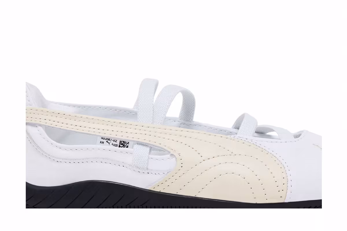 Puma Women's Speedcat Ballet Leather White Alpine Snow, view 3