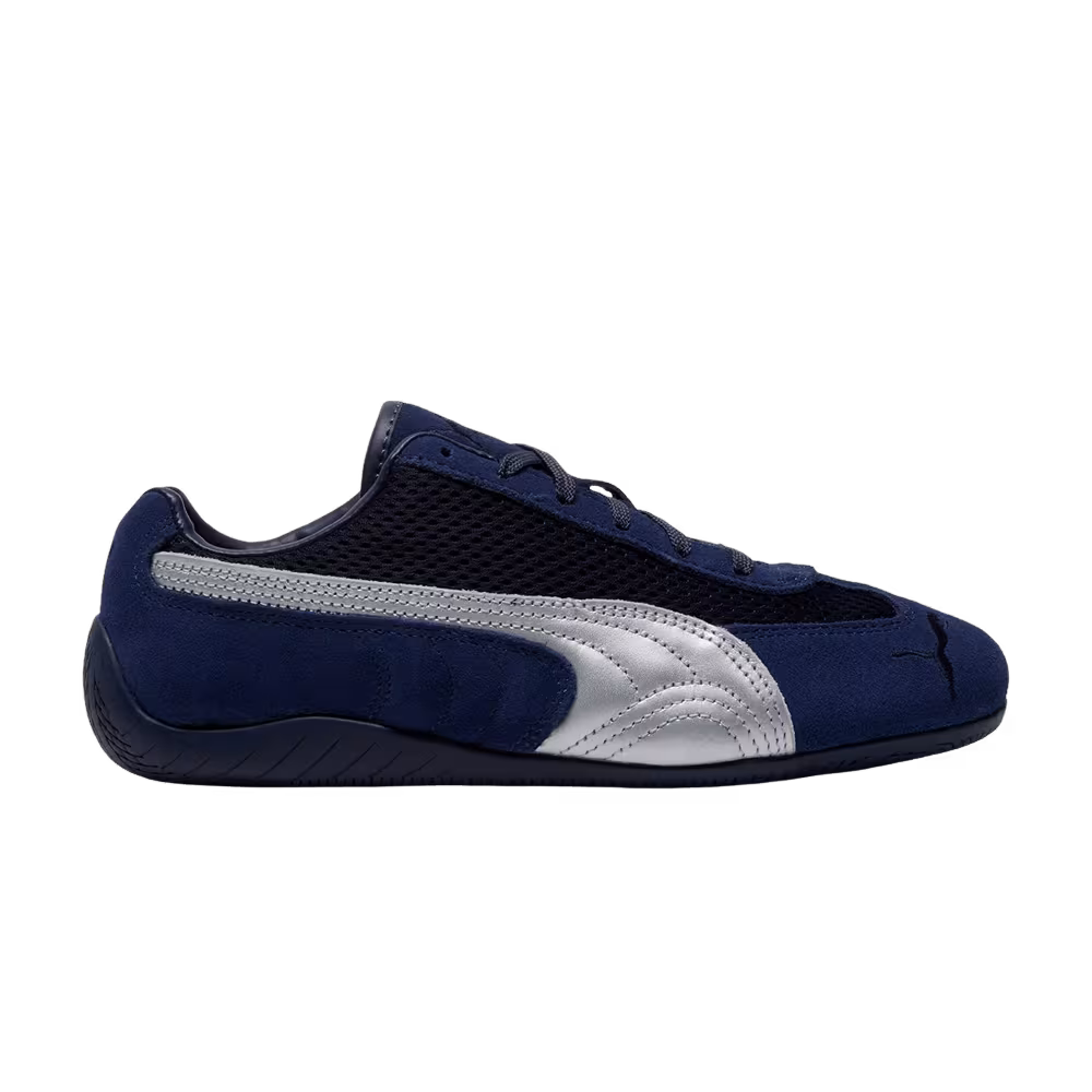 Puma Women's Speedcat Premium Navy Matte Silver