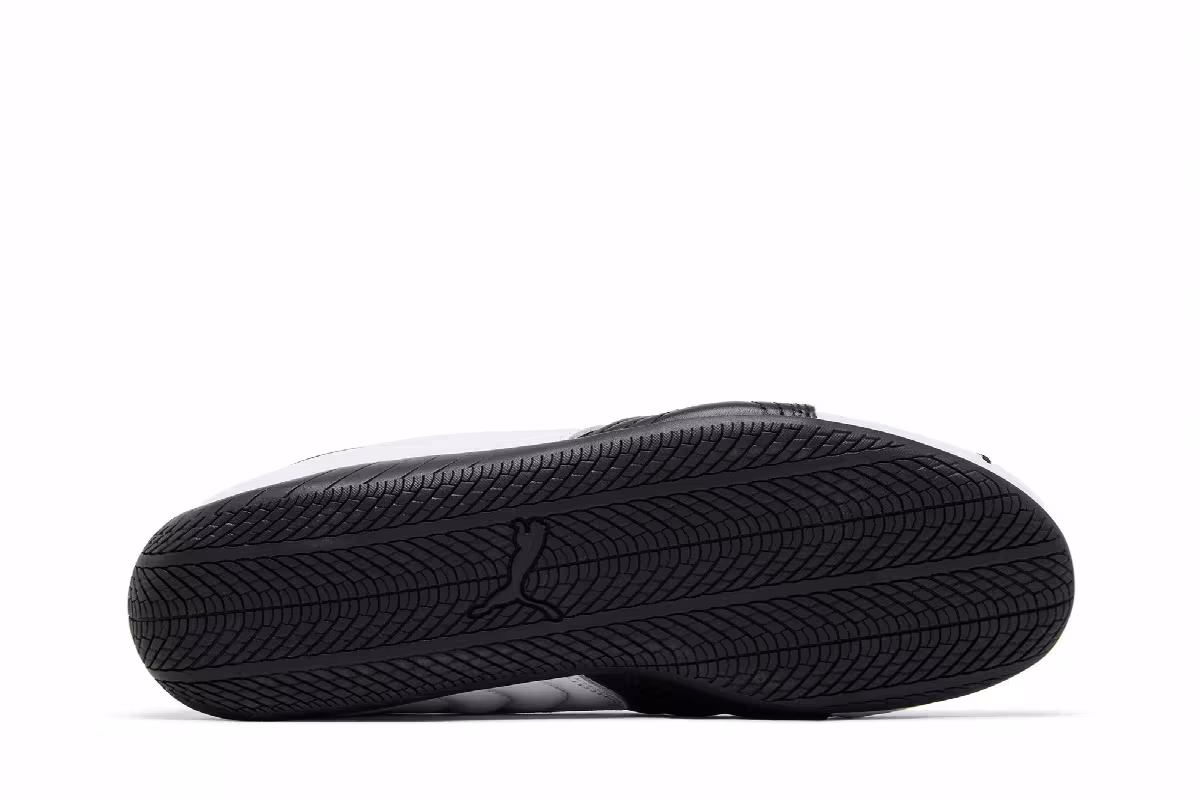 Puma Women's Speedcat Full Leather White Black, view 5