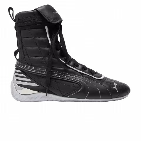 LaQuan Smith x Puma Wmns Speedcat Mid 'Black Silver'