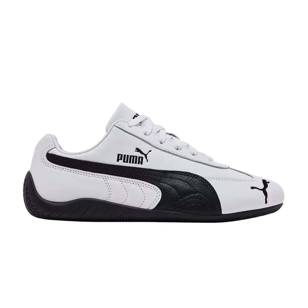 Puma Women's Speedcat Leather White Black