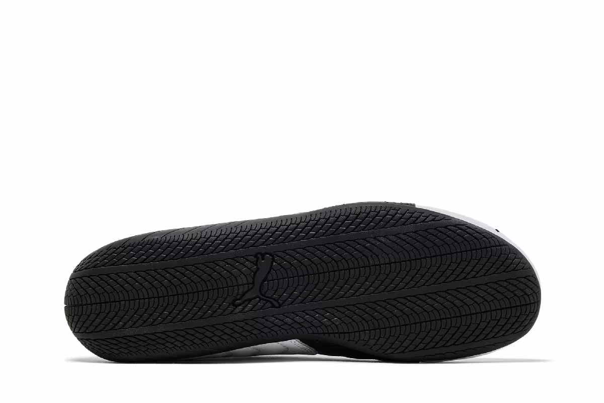 Puma Women's Speedcat Leather White Black, view 5