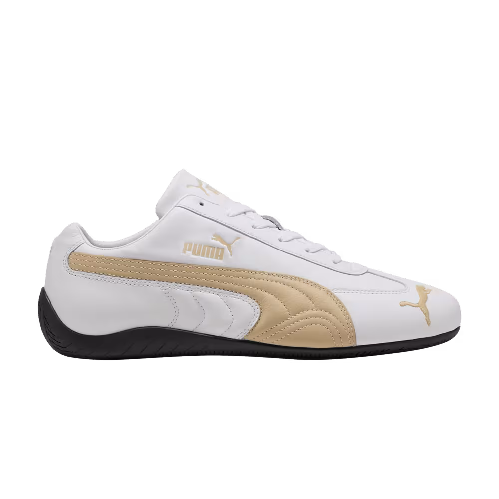Puma Women's Speedcat Leather White Toasted Almond