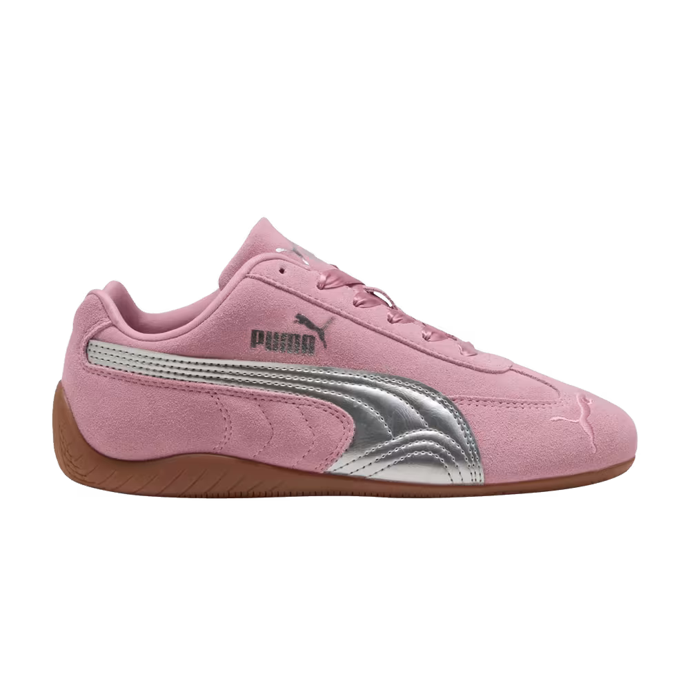 Puma Speedcat Big Kid Metallic Pack - Poised Pink Silver