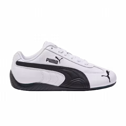 Puma Speedcat Leather Big Kid 'White Black'