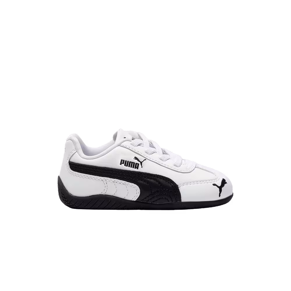 Puma Speedcat Leather Toddler White Black