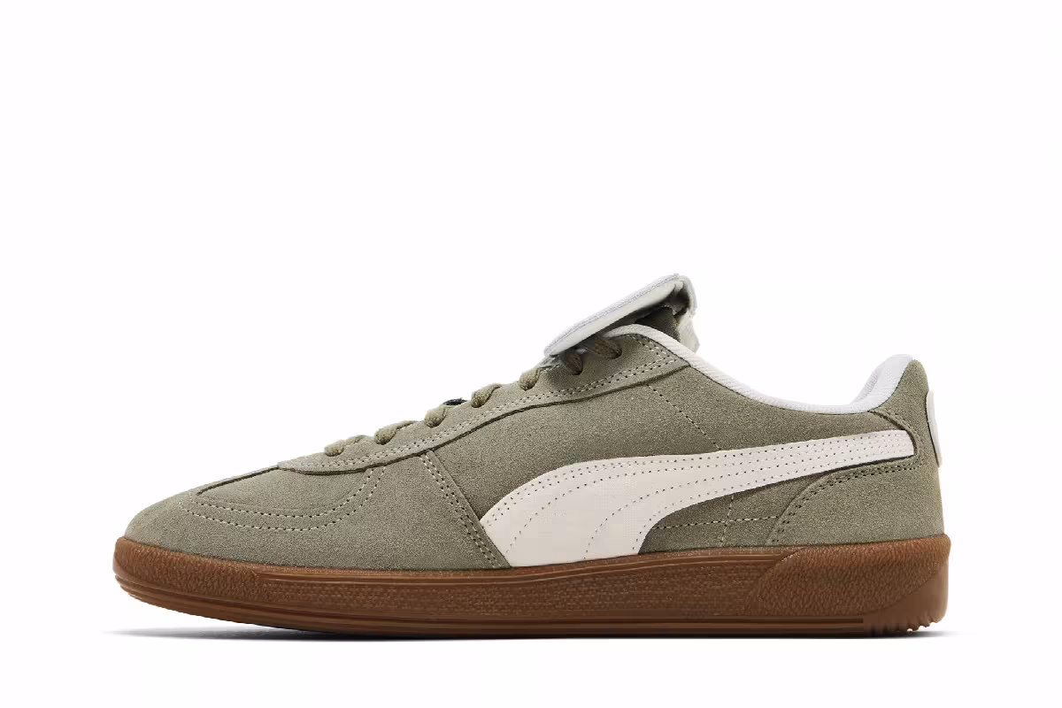 Puma Palermo Premium Suede Velvet Moss, view 4