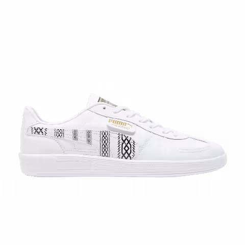 Monster Hunter x Puma Palermo Leather 'White Black'