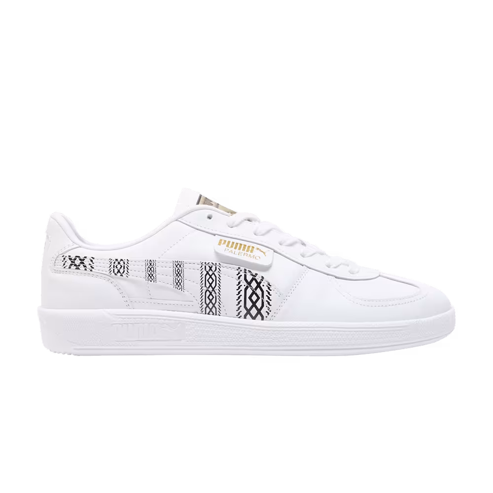 Monster Hunter x Puma Palermo Leather White Black