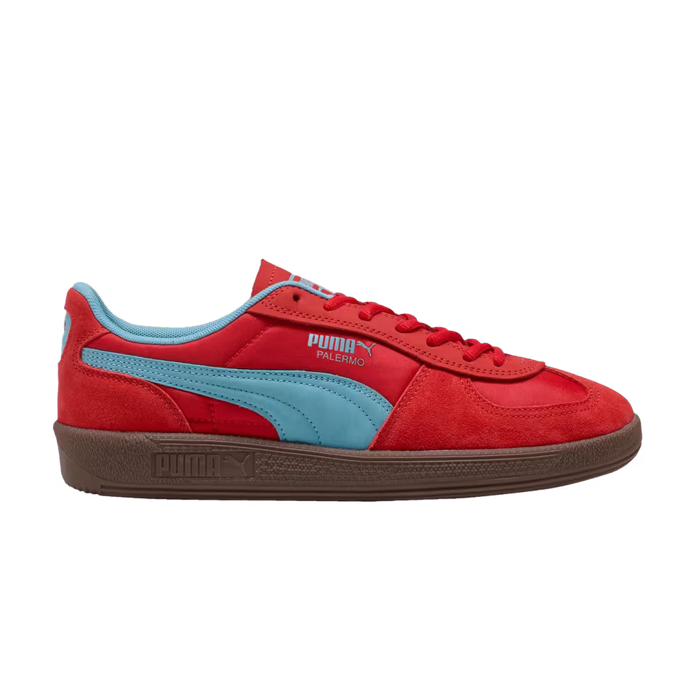 Puma Palermo Pop - For All Time Red Aqua