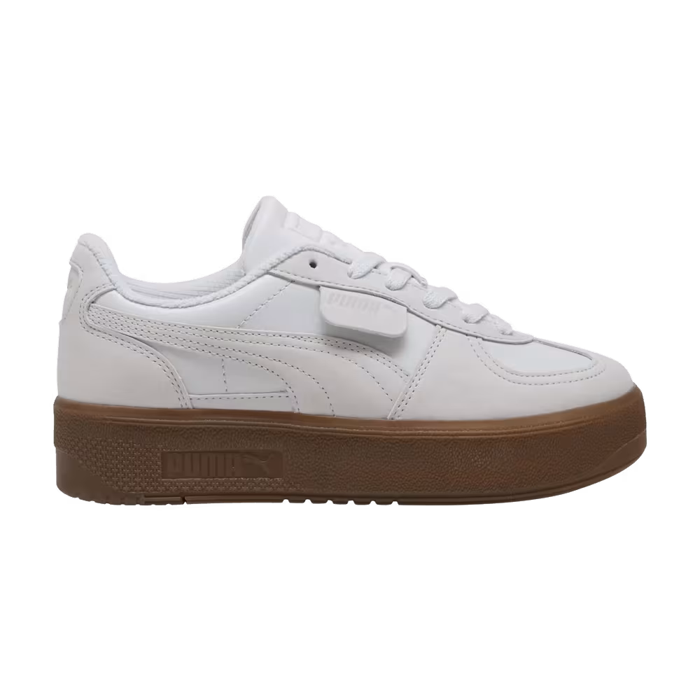 Puma Women's Palermo Elevata Premium Feather Grey Haute Coffee