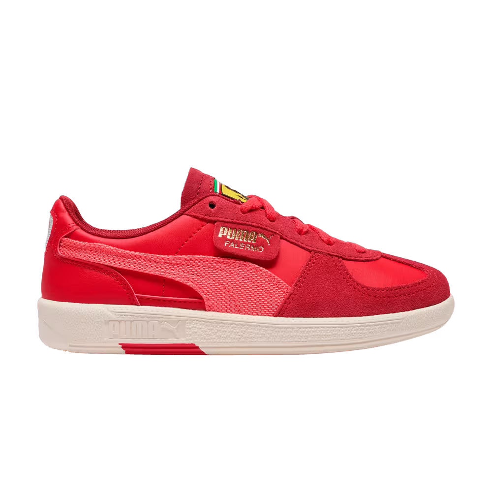 Scuderia Ferrari x Puma Palermo Big Kid Rosso Corsa Peach Frost