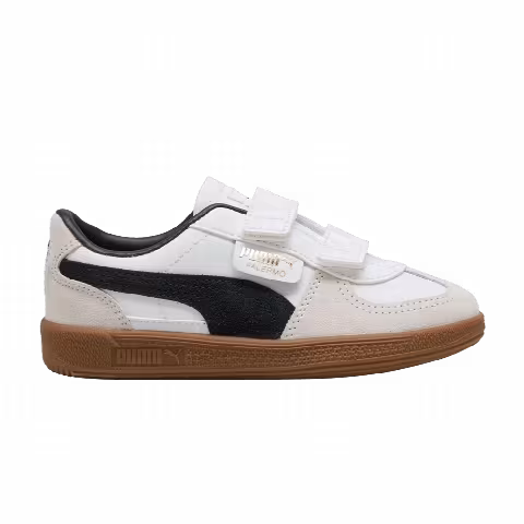 Puma Palermo Elevata Leather Little Kid 'White Vapor Grey Gum'