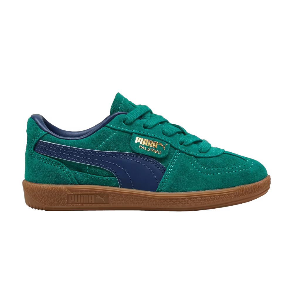 Puma Palermo Little Kid Wild Green Persian Blue