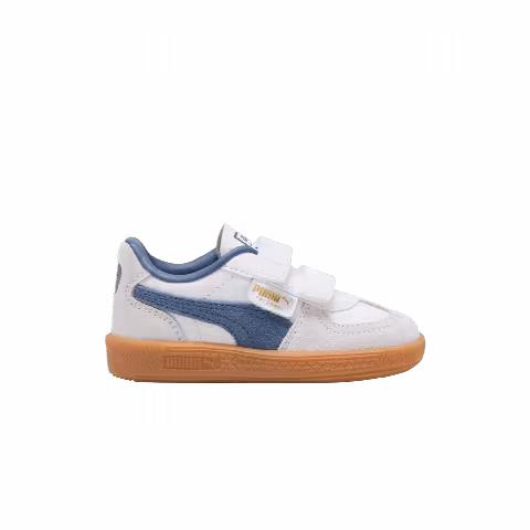 Puma Palermo Leather Toddler 'White Dark Indigo'