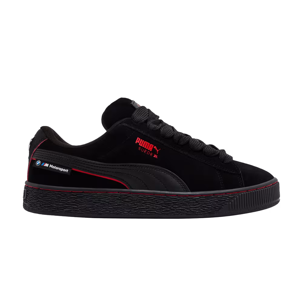 BMW M Motorsport x Puma Suede XL Black Pop Red