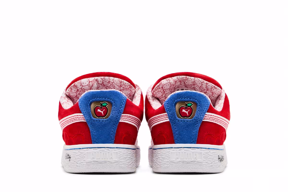 Hello Kitty x Puma Women's Suede XL Red Bow, view 7
