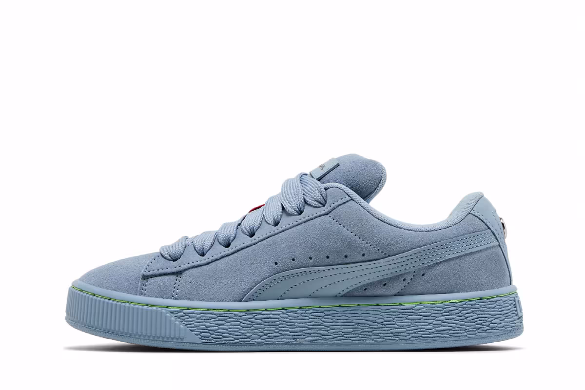 BMW M Motorsport x Puma Suede XL Blue Wash, view 4