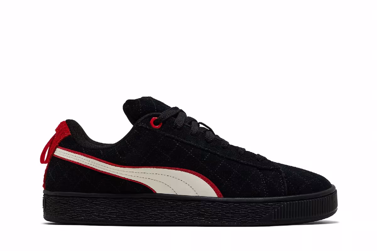 Scuderia Ferrari x Puma Suede XL Hero - Black Warm White, view 2