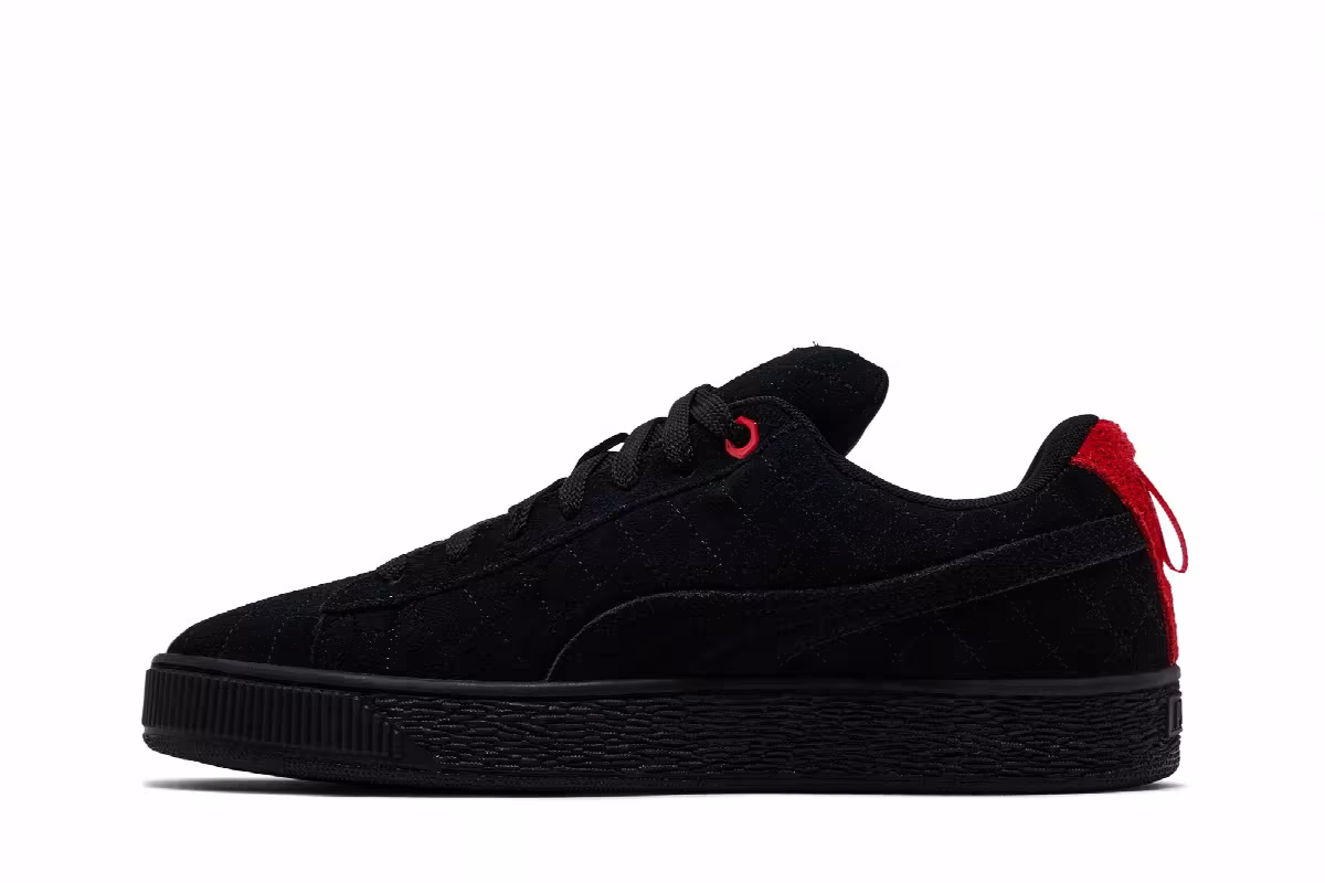 Scuderia Ferrari x Puma Suede XL Hero - Black Warm White, view 4
