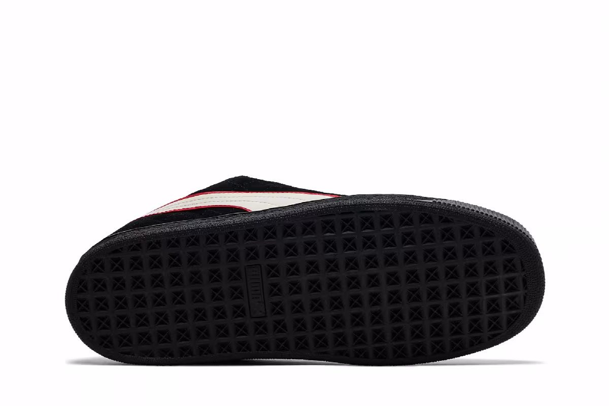 Scuderia Ferrari x Puma Suede XL Hero - Black Warm White, view 5