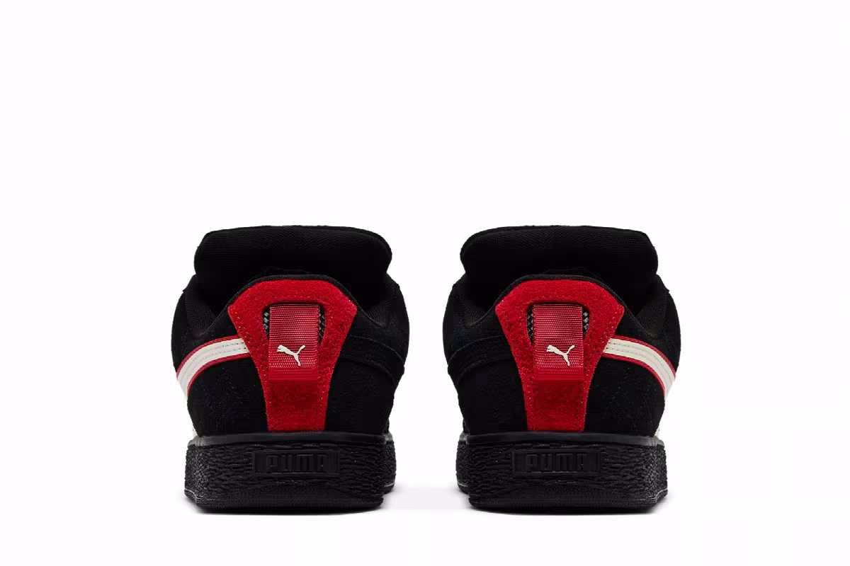 Scuderia Ferrari x Puma Suede XL Hero - Black Warm White, view 7