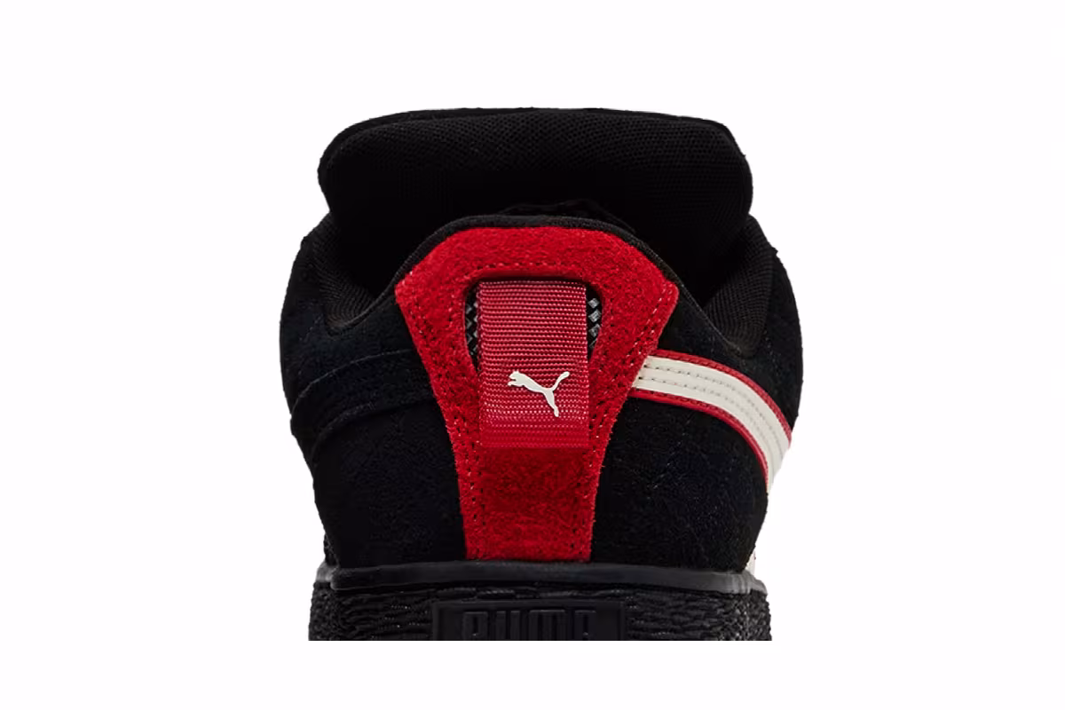Scuderia Ferrari x Puma Suede XL Hero - Black Warm White, view 8
