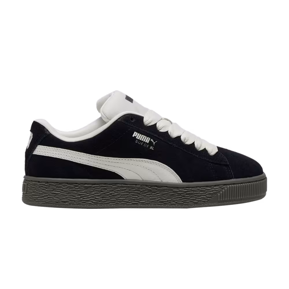 Puma Women's Suede XL Quiet Lux - Black Vapor Grey Gum