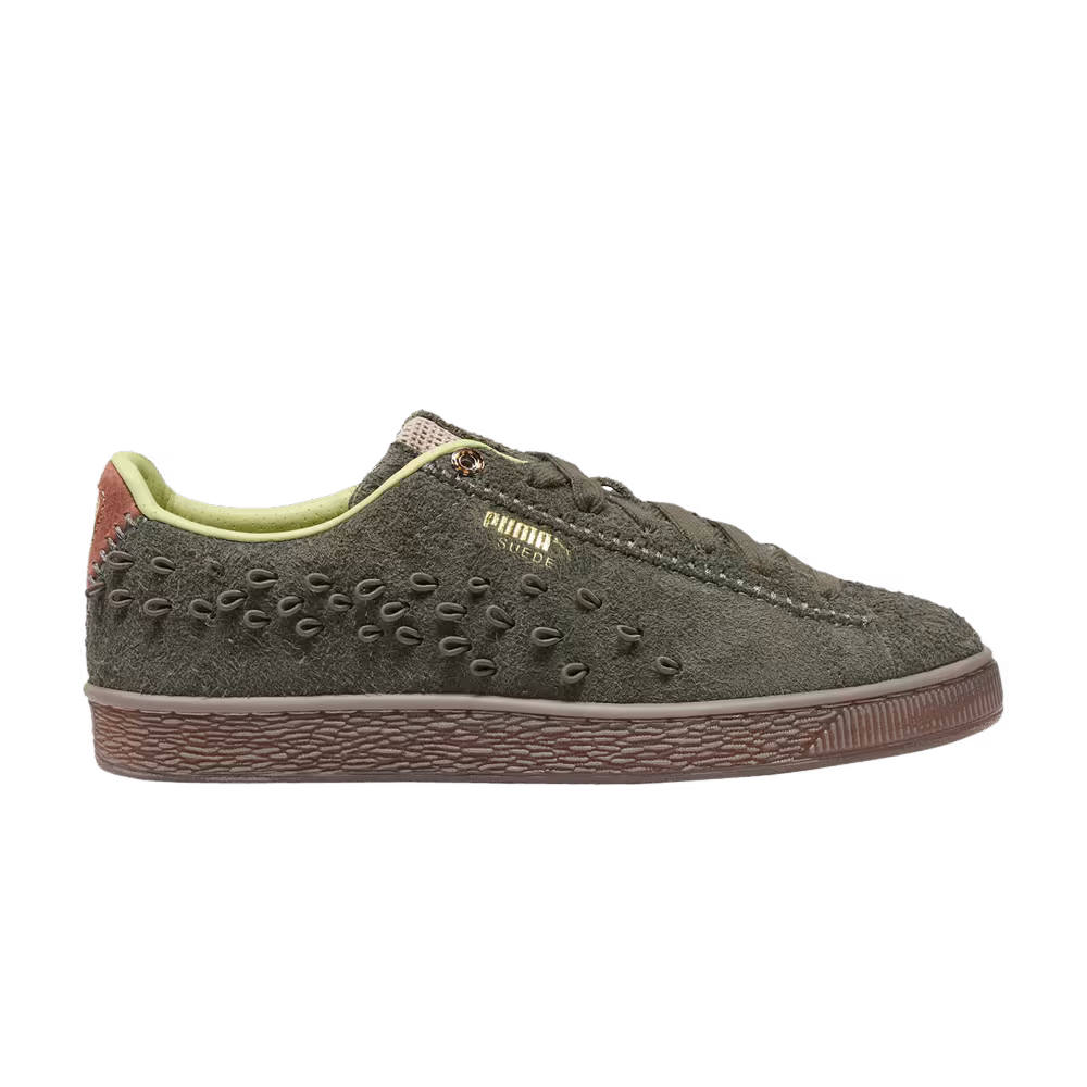 Bodega x Puma Suede Where Sports Meet Street - Dark Olive