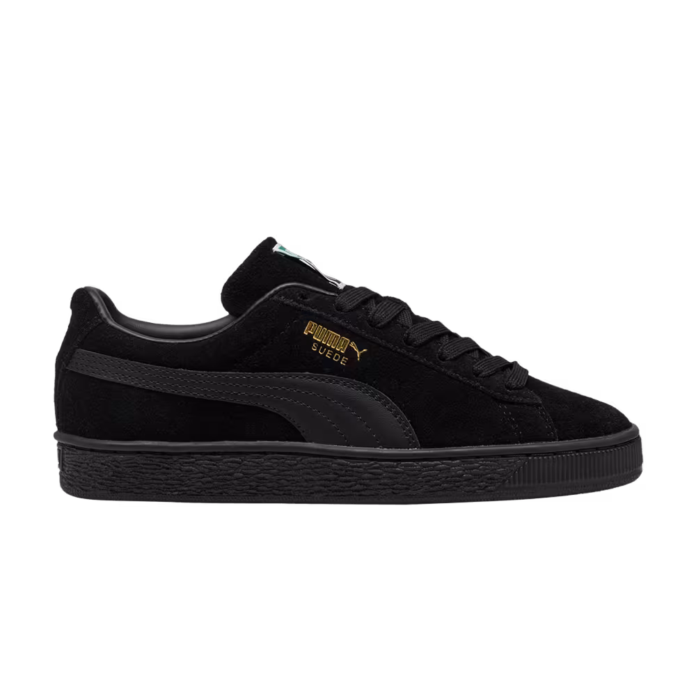 Puma Suede Classic Big Kid Triple Black
