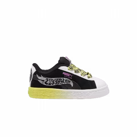 Hot Wheels x Puma Suede XL Toddler 'Black Lemon Sherbert'