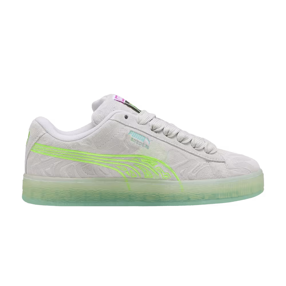 Puma Suede XL Alien - Silver Mist Peaceful Blue