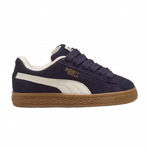 Puma Suede XL Little Kid 'New Navy Frosted Ivory'