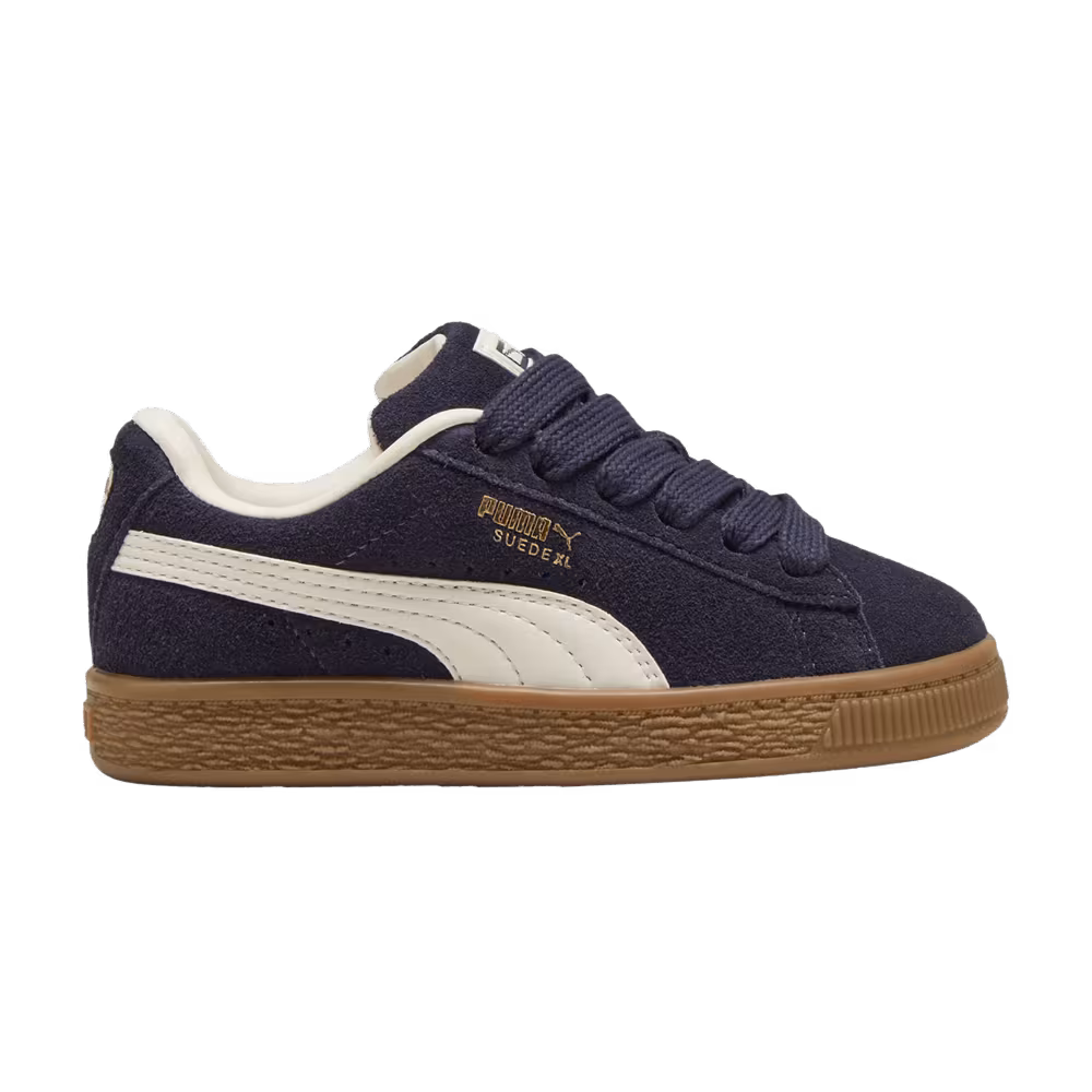 Puma Suede XL Little Kid New Navy Frosted Ivory