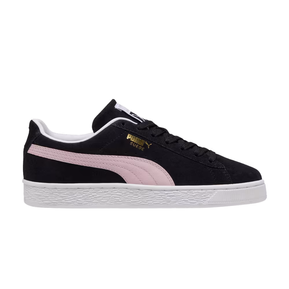 Puma Women's Suede Classic Black Rose Mauve